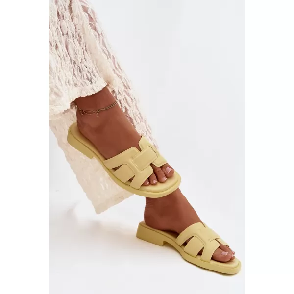  Dámske šľapky BOTO LORANIA 41239 YELLOW 