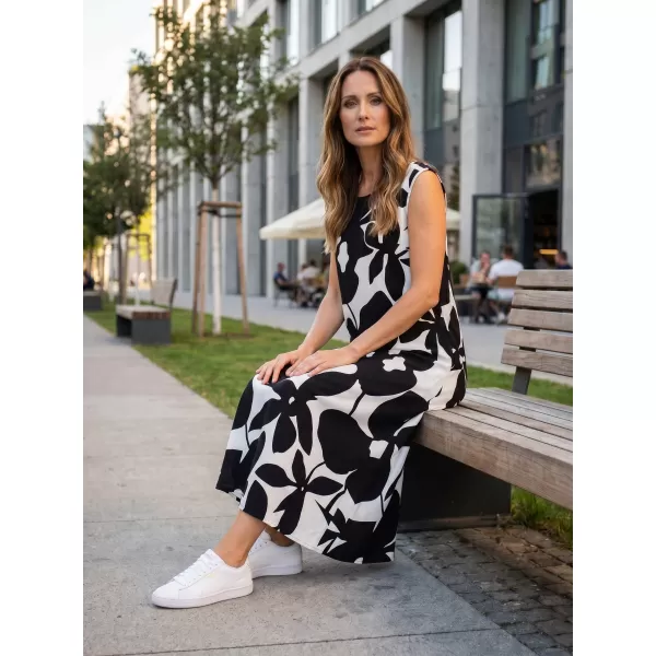  Dámske šaty ALTISPORT HELAINE BIELA/ČIERNA 