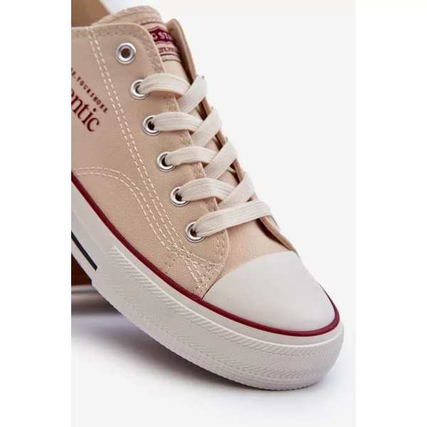  Pánske tenisky BIG STAR NN174058 BEIGE Big Star Shoes 