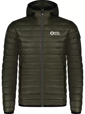 Pánska zimná bunda NORDBLANC SNARL NBWJM8260 ARMÁDNA ZELENÁ