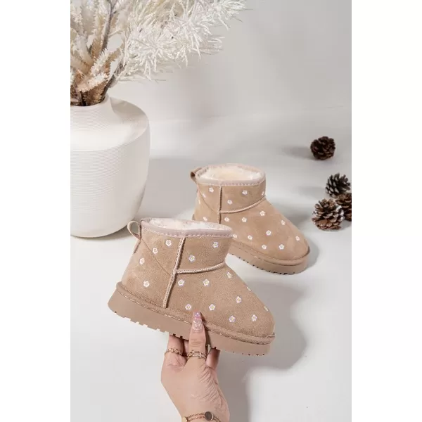  Detské snehule BOTO GRACINA 39512 BEIGE 