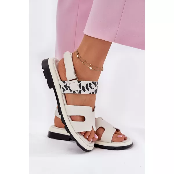  Dámske sandále VINCEZA 66780 BEIGE 