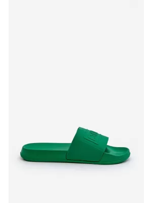 Pánske žabky BIG STAR NN174650 GREEN Big Star Shoes
