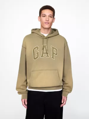 Pánska mikina GAP LOGO PULLOVER HOODIE 745166-00 THYME
