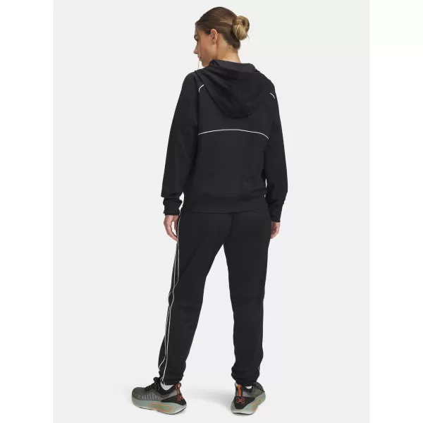  Dámsky set UNDER ARMOUR UA RIVAL TRICOT TRACKSUIT HD 6001966-001 ČIERNA 