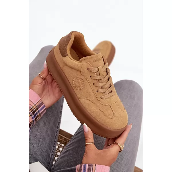  Dámske tenisky BIG STAR SS274762 BROWN/BEIGE Big Star Shoes 