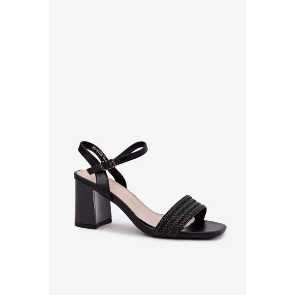  Dámske sandále VINCEZA 62228 BLACK 