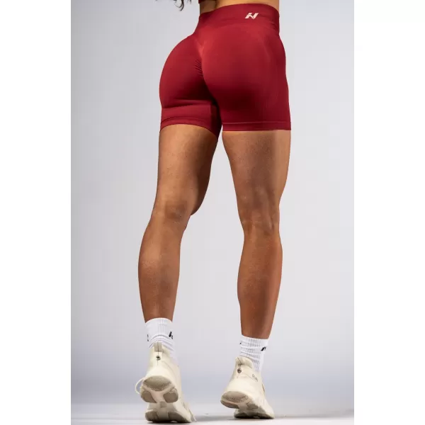  Push-up šortky s vysokým pásom POWER 893 RED Nebbia 