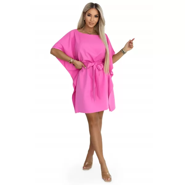  Dámske šaty NUMOCO 287-42 SVETLÁ FUCHSIA 