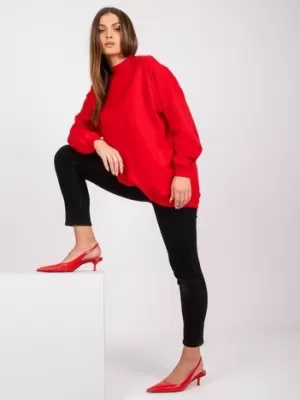Dámska mikina BASIC FEEL GOOD RV-BL-5185.81P RED