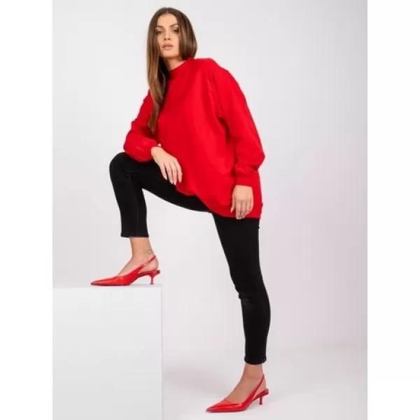  Dámska mikina BASIC FEEL GOOD RV-BL-5185.81P RED 