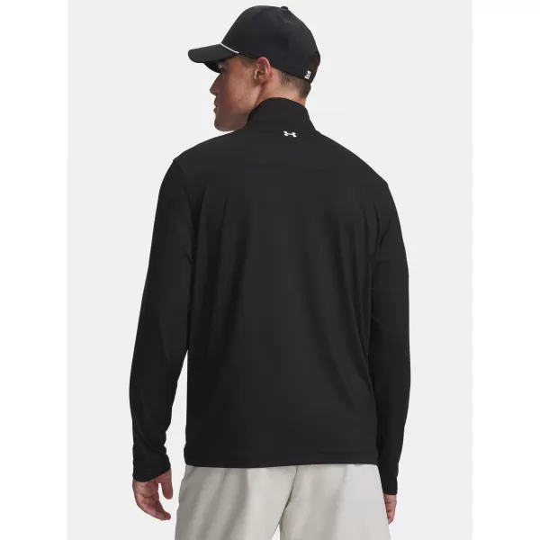  Pánske tričko UNDER ARMOUR T2G 1/4 ZIP 6010129-001 ČIERNA 