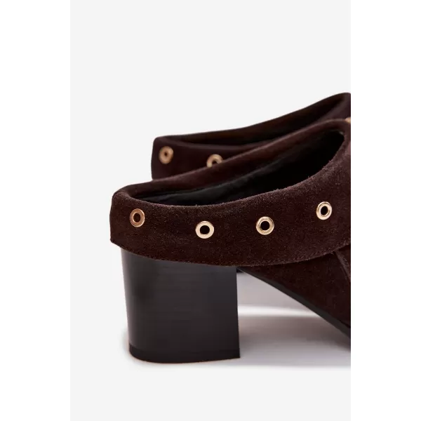  Dámske topánky D&A CR61-3059 BROWN 