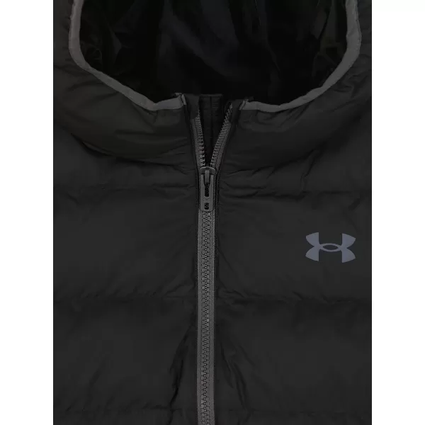  Chlapčenská bunda UNDER ARMOUR PRONTO PUFFER JACKET UJFIM07F-001 ŠEDÁ 