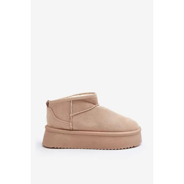  Dámske snehule BOTO CALIKSA 29613 BEIGE 