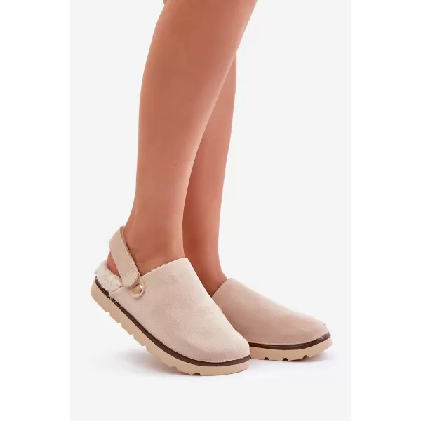  Dámske šľapky BOTO LINNEOLA 34719 BEIGE 