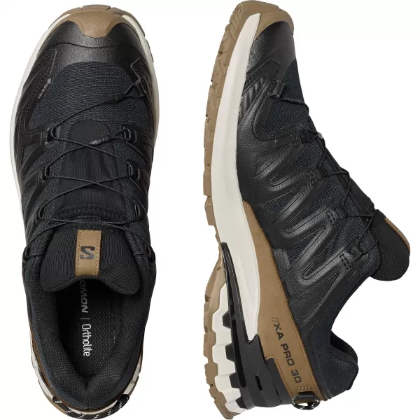  Pánske topánky SALOMON XA PRO 3D V9 GTX LIFELONG M L47963800 BLACK/COYOTE BROWN/VANILLA ICE 