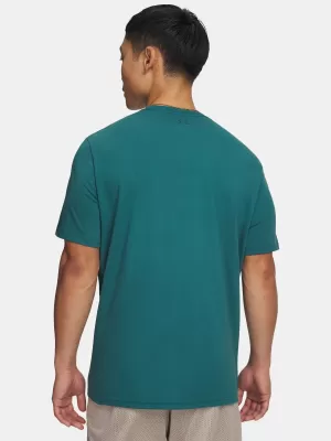 Pánske tričko UNDER ARMOUR TEAM ISSUE WORDMARK SS 1329582-338 ZELENÁ