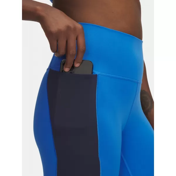  Dámske legíny MERIDIAN COLORBLOCK ANKLE LG 6004002-402 MODRÁ Under Armour 