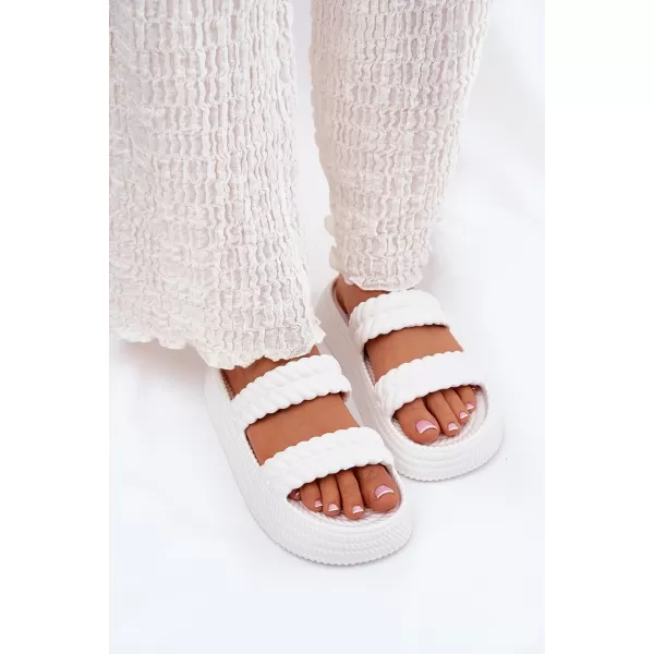  Dámske topánky S.BARSKI ZK51-001 WHITE 