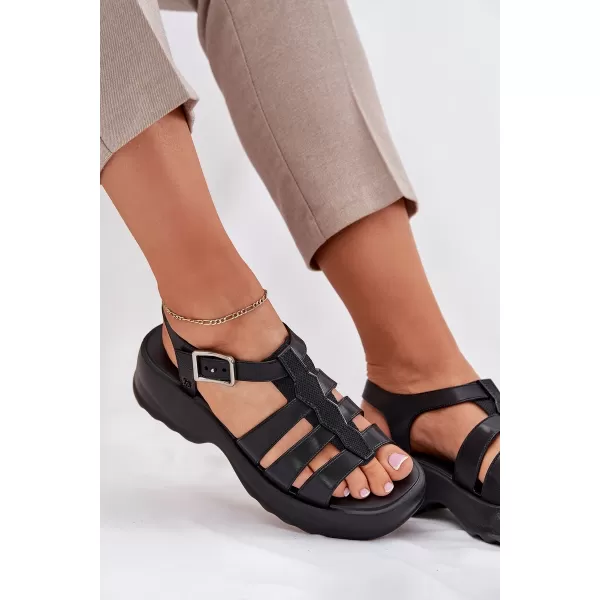  Dámske sandále ZAXY RR285117 BLACK 