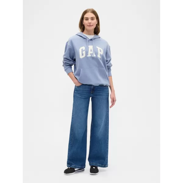  Dámska mikina GAP LOGO HOODIE PULLOVER 463506-95 ELITE BLUE 