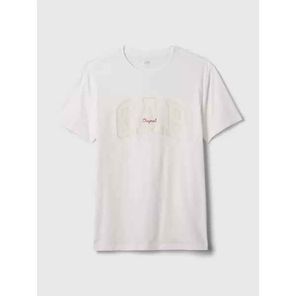  Pánske tričko GAP LOGO TEE 471777-08 OPTIC WHITE 