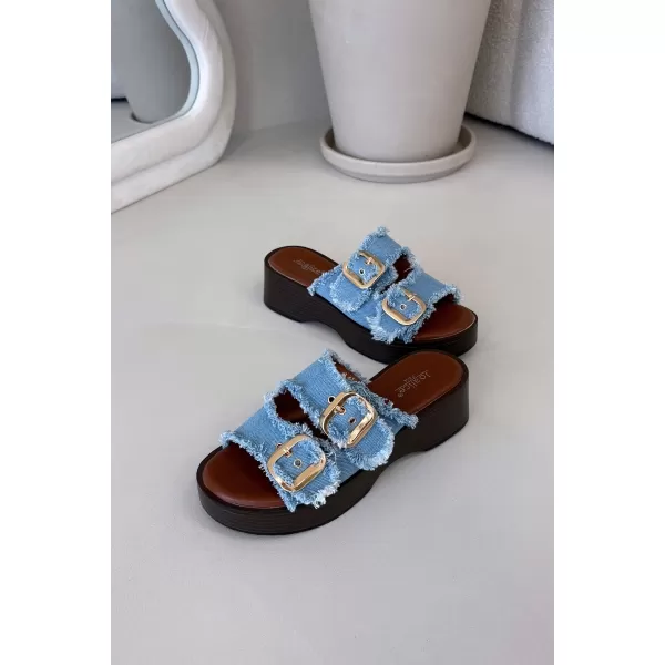  Dámske šľapky BOTO RENELISSE 41325 LIGHT BLUE 