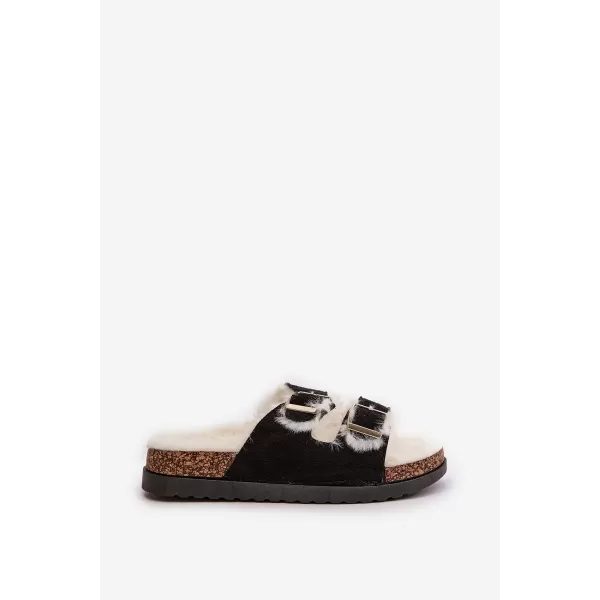  Dámske šľapky BOTO EZILENA 33315 BLACK 