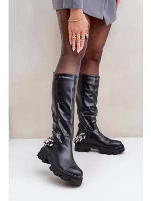 Dámske čižmy BOTO NAURICETTE 35013 BLACK