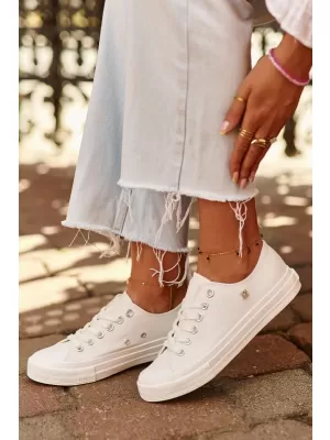 Dámske tenisky BIG STAR NN274285 WHITE Big Star Shoes