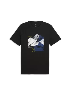 Pánske tričko PUMA GRAPHIC TEE 691779_01 PUMA BLACK