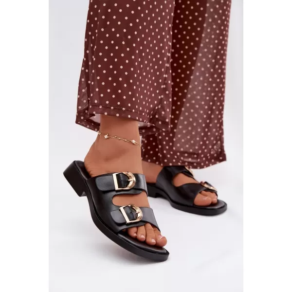  Dámske šľapky BOTO DANELLE 41334 BLACK 