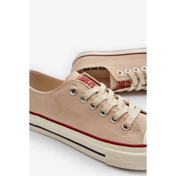  Pánske tenisky BIG STAR NN174100 BEIGE Big Star Shoes 