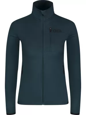 Dámska mikina powerfleece NORDBLANC SEDGE NBWFL8291 MODROZELENÁ