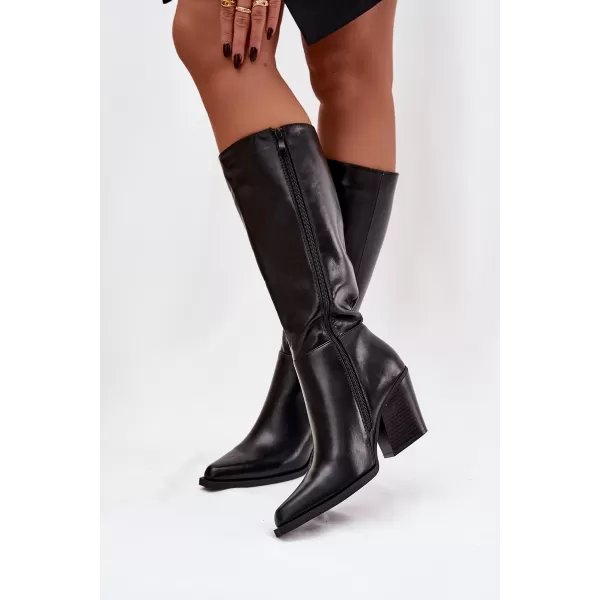  Dámske čižmy BOTO KATELLE 40586 BLACK 