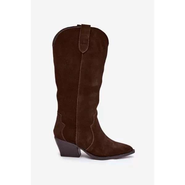  Dámske čižmy BOTO URSELLE 41113 BROWN 