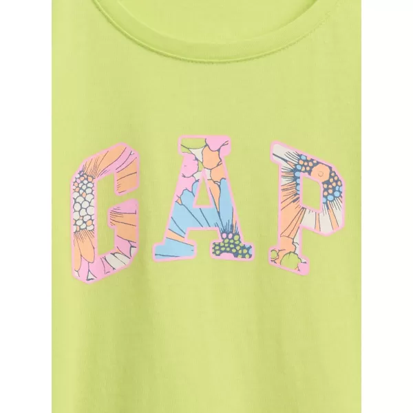  Detské tričko GAP LOGO TEE 768901-01 SUPERLIME 