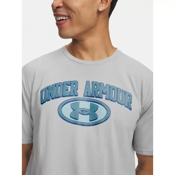  Pánske tričko UNDER ARMOUR UA M WM LOCKER TAG SS 6012778-011 ŠEDÁ 
