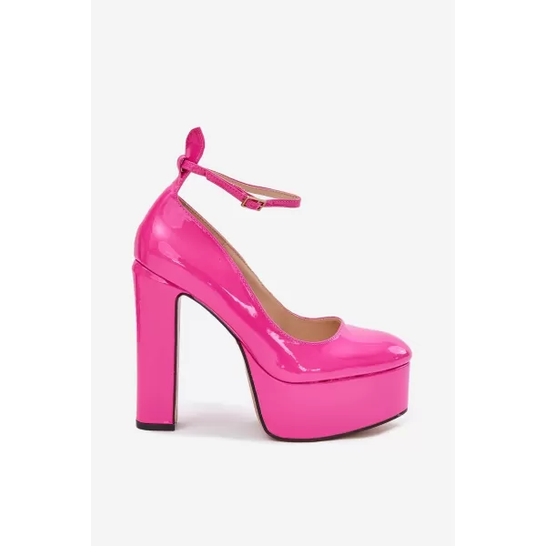  Dámske lodičky na podpätku BOTO NIANKA 37819 FUCHSIA 