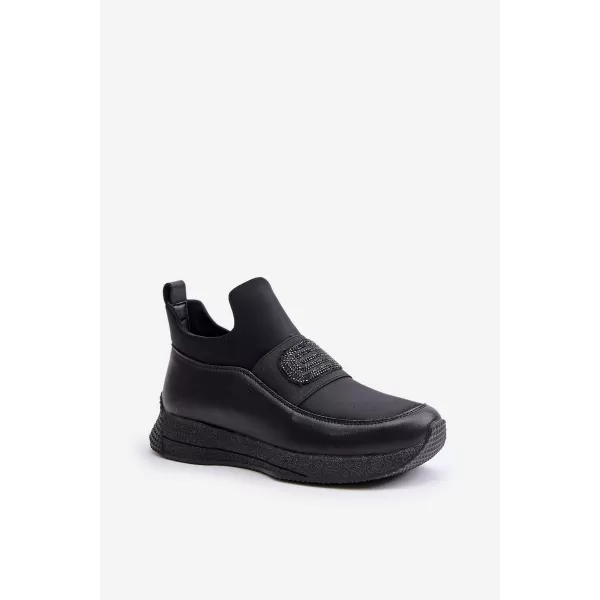 Dámske topánky na platforme ARTIKER 55C0035 BLACK 