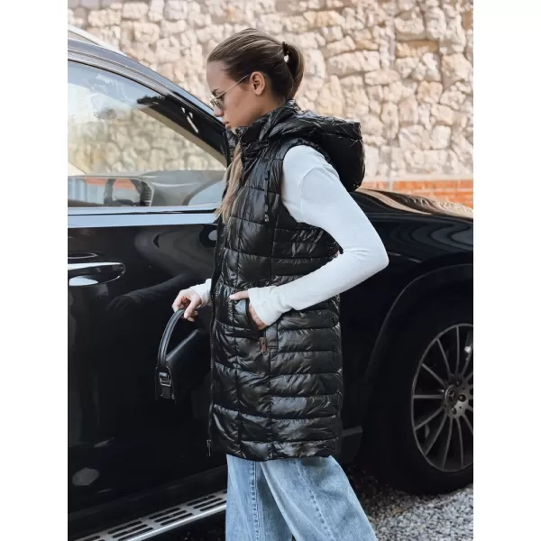  Dámska vesta DSTREET TY5257 ČIERNA 