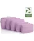 Kufor HEYS Ecotex Packing Cube 5 Pc Set LILAC BLOSSOM