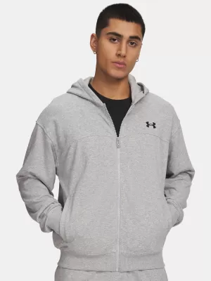 Pánska mikina UNDER ARMOUR RIVAL LW FZ 6009346-011 ŠEDÁ