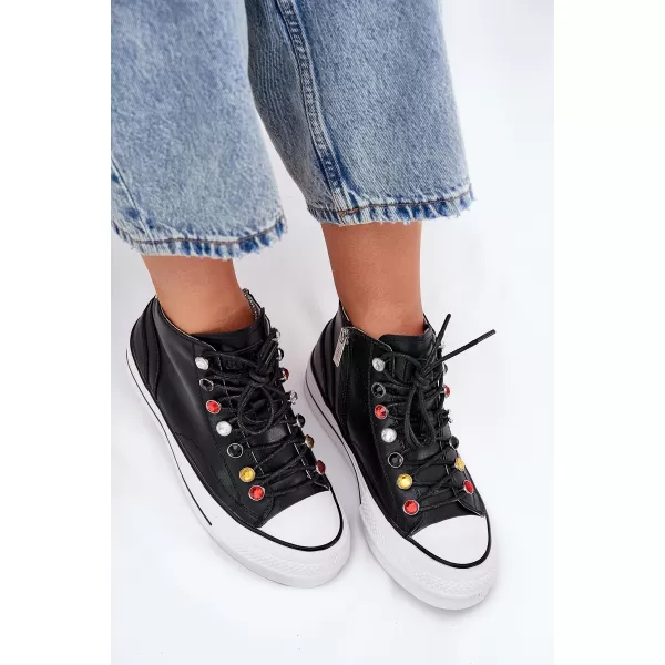 Dámske topánky GOE RR2N4101 BLACK 