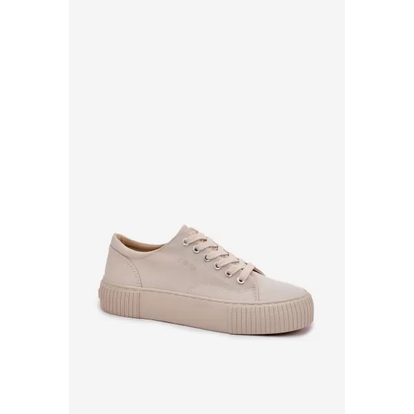  Dámske tenisky BIG STAR RR274407 BEIGE Big Star Shoes 