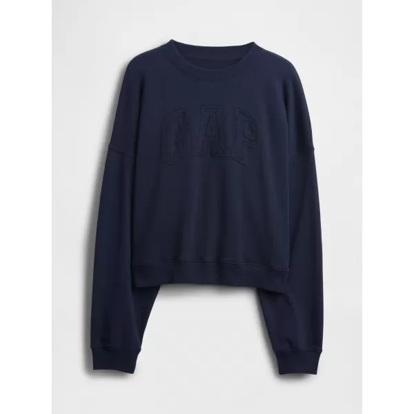  Dámska mikina GAP LOGO SWEATSHIRT 799280-01 NAVY UNIFORM 