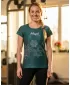 Dámske prémiové vianočné tričko ALTISPORT VOJ/ALWVN8TR06 ZELENÁ