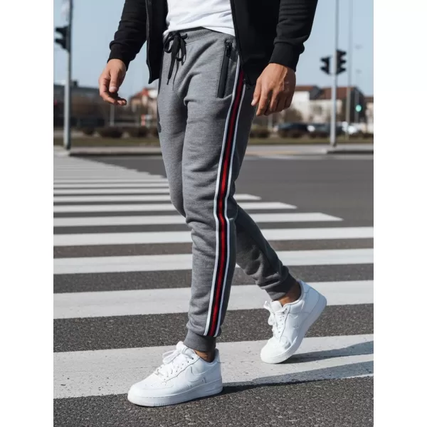  Pánske nohavice DSTREET UX3623 TMAVO ŠEDÁ 