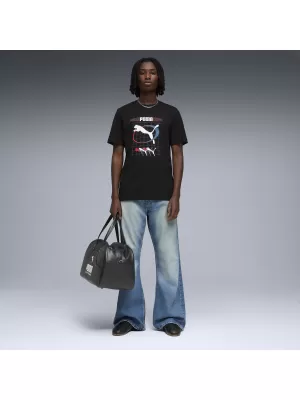 Pánske tričko PUMA GRAPHIC TEE 691786_01 PUMA BLACK
